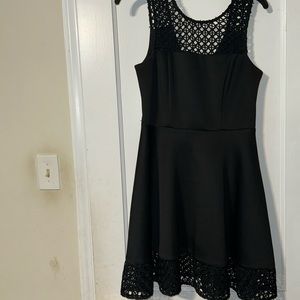 Beautiful city studio black dress